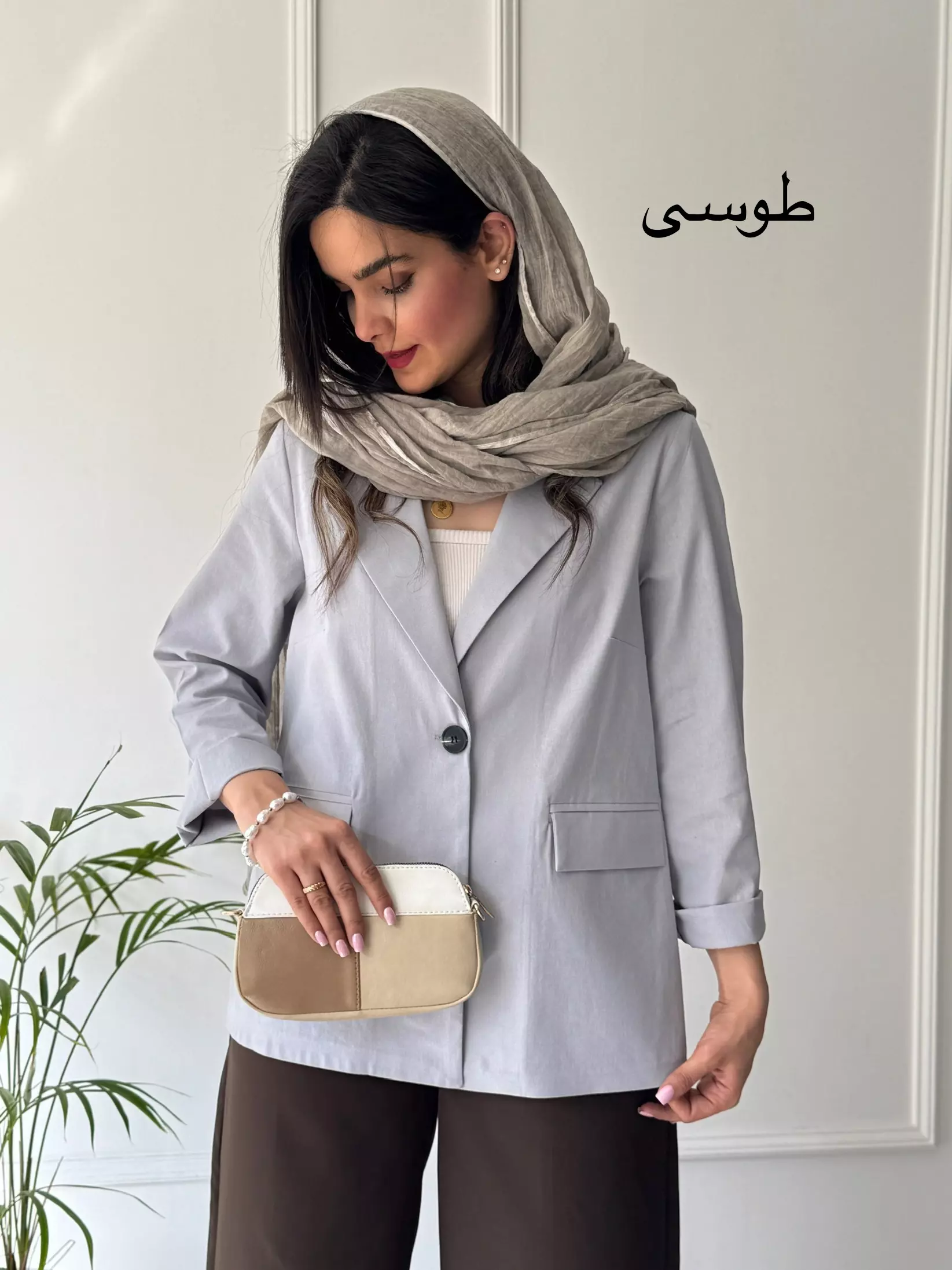 کت لینن تیارا